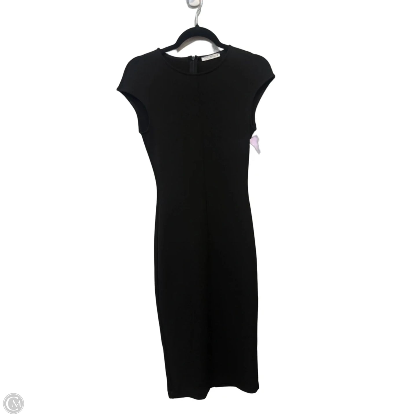 Dress Casual Maxi By Zara In Black, Size: S