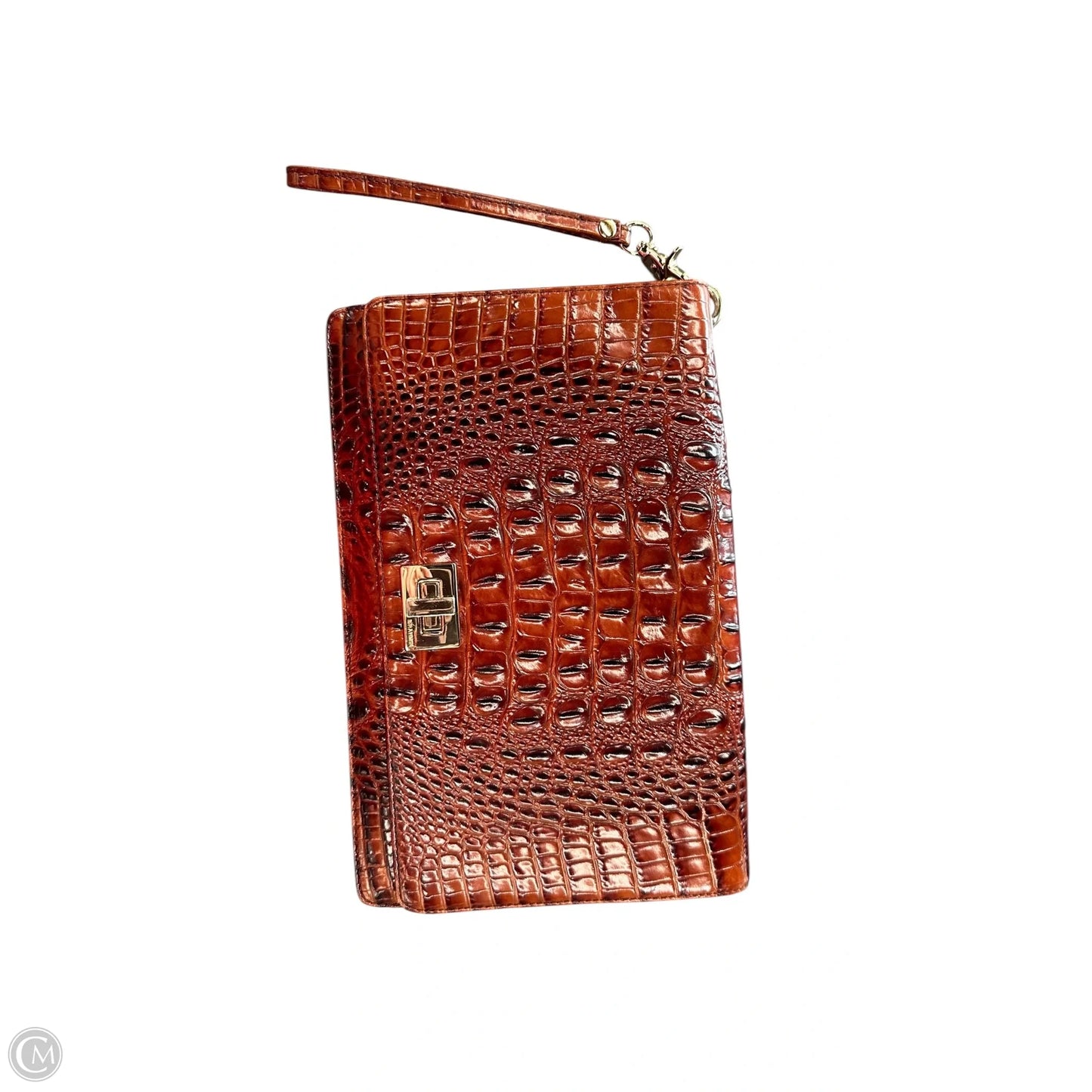 Wristlet Designer By Brahmin, Size: Large
