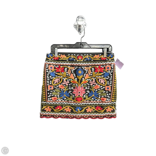 Skirt Mini & Short By J.marie In Floral Print, Size: 8