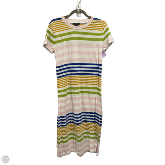 Dress Casual Maxi By J. Crew In Striped Pattern, Size: S