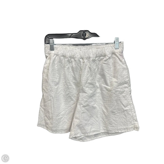 Shorts By Zac And Rachel In White, Size: S