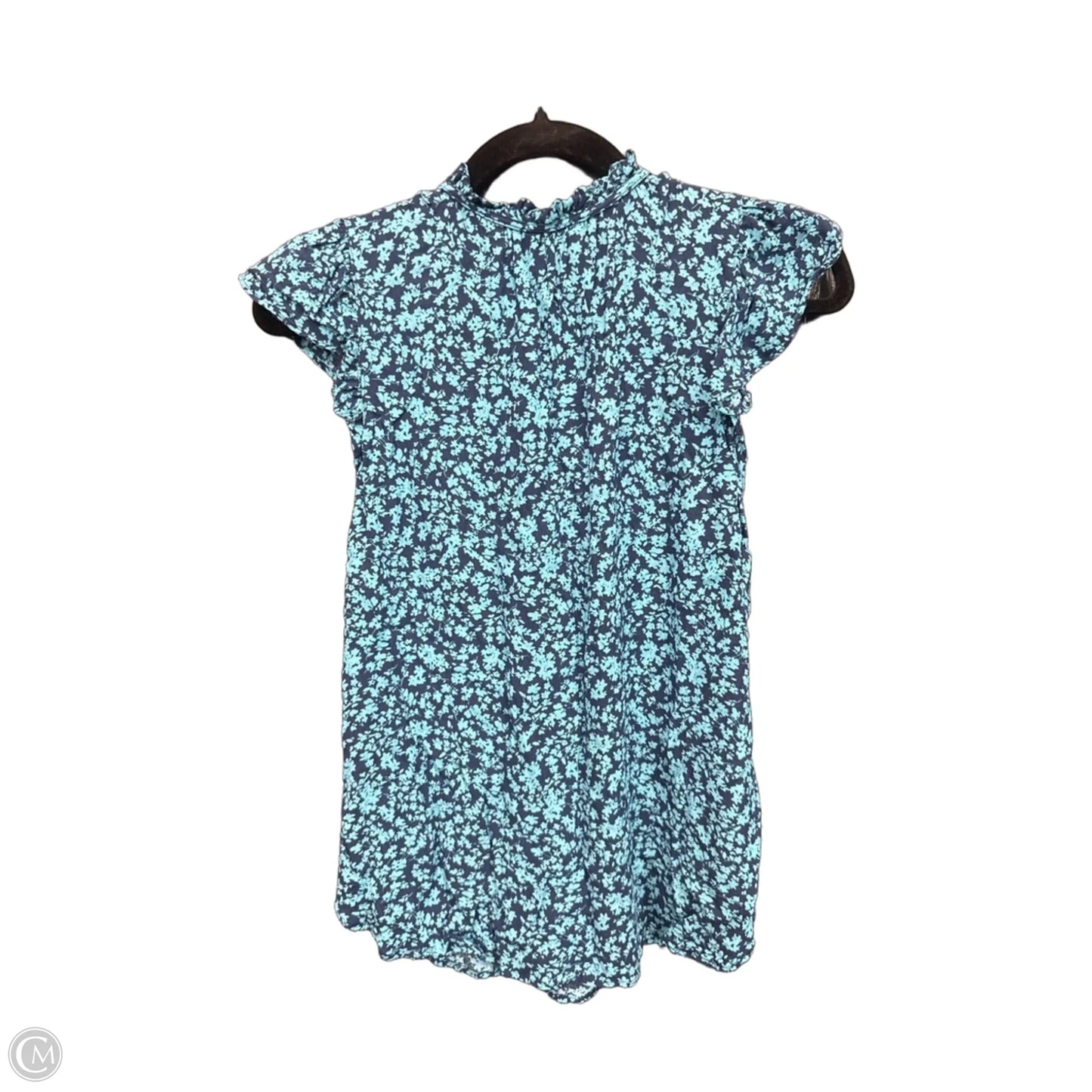 Top Sleeveless By Loft In Blue, Size: S