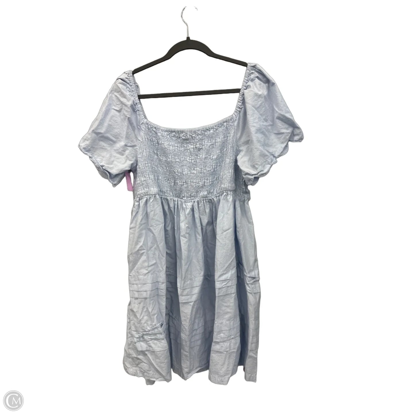 Dress Casual Short By Simply Southern In Blue, Size: Xl
