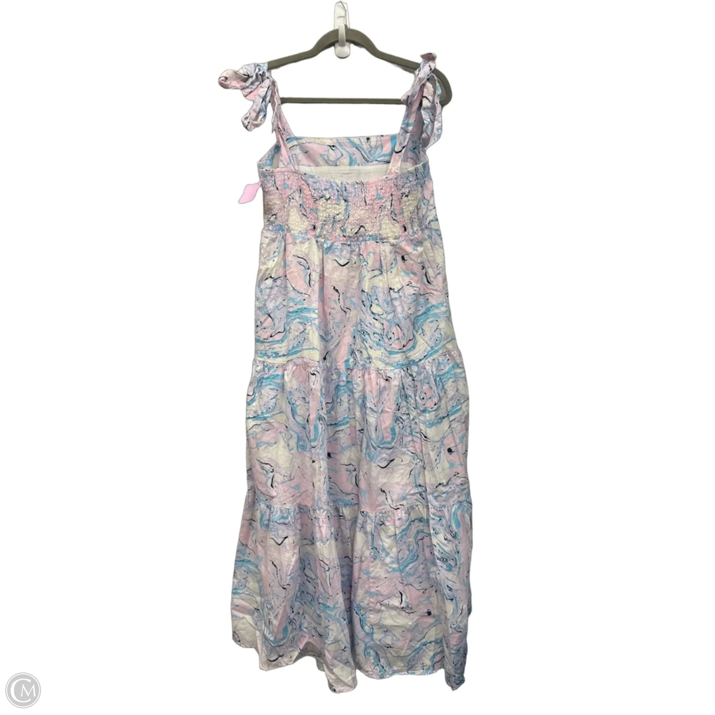 Dress Casual Maxi By Buddy Love In Tie Dye Print, Size: L