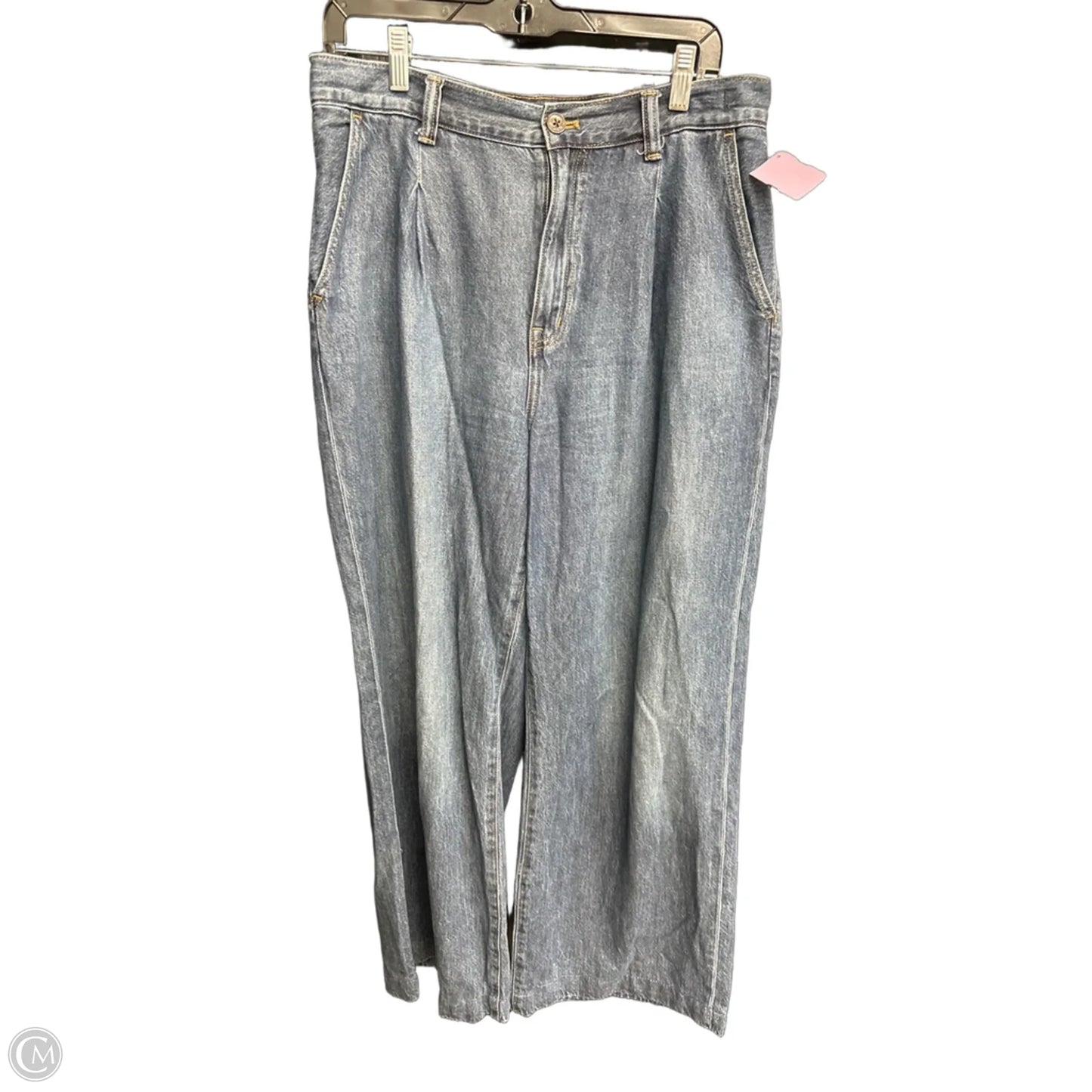 Jeans Wide Leg By Madewell In Blue Denim, Size: 6