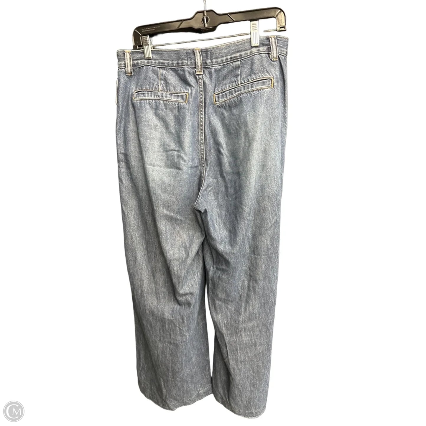 Jeans Wide Leg By Madewell In Blue Denim, Size: 6