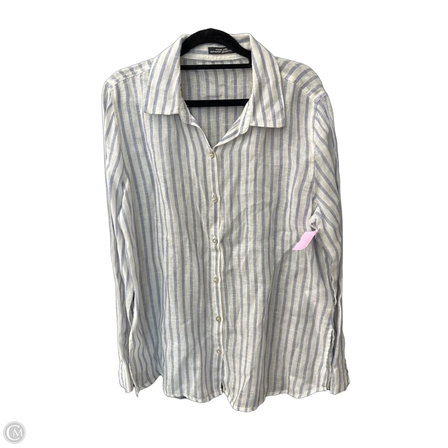 Top Long Sleeve By Clothes Mentor In Striped Pattern, Size: S