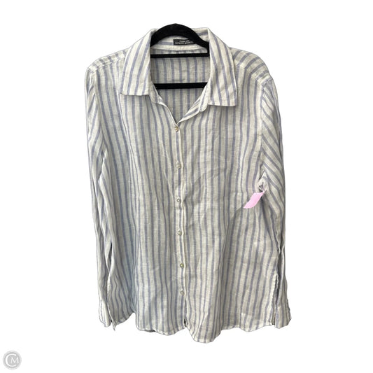 Top Long Sleeve By Clothes Mentor In Striped Pattern, Size: S