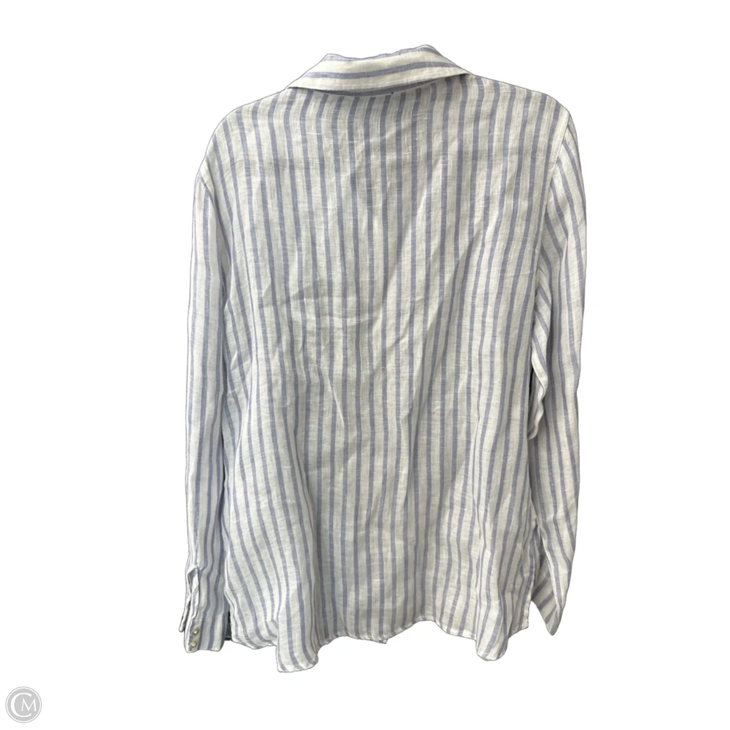 Top Long Sleeve By Clothes Mentor In Striped Pattern, Size: S
