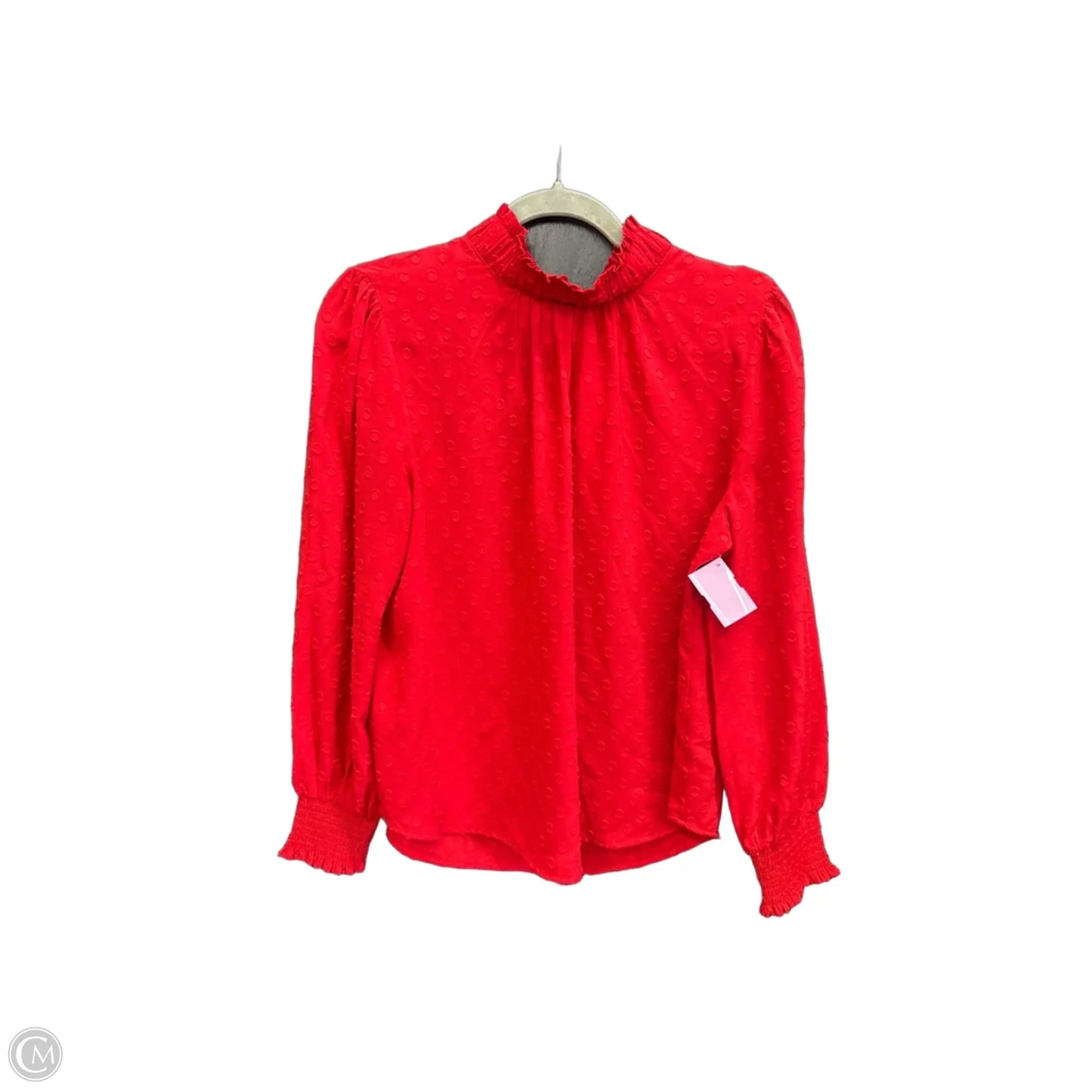 Top Long Sleeve By Loft In Red, Size: Mp