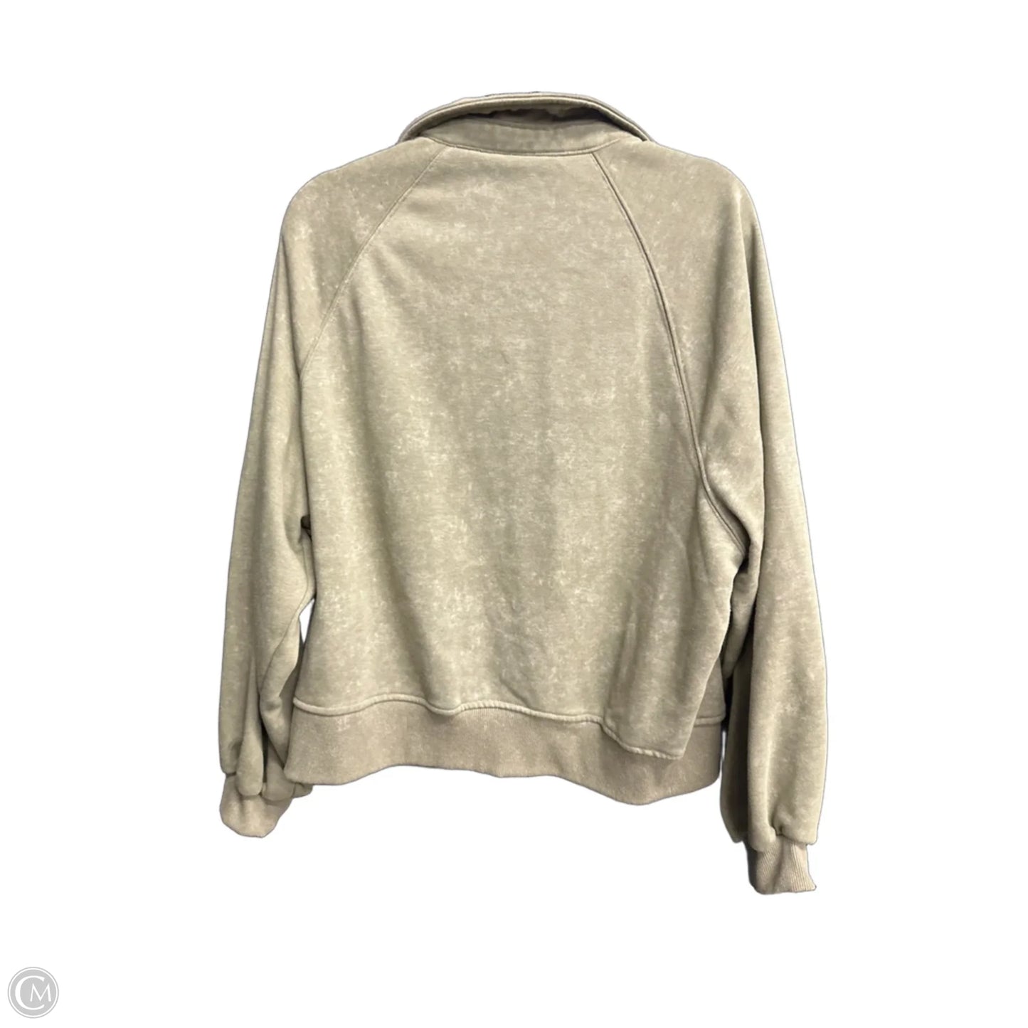 Top Long Sleeve By Clothes Mentor In Green, Size: M