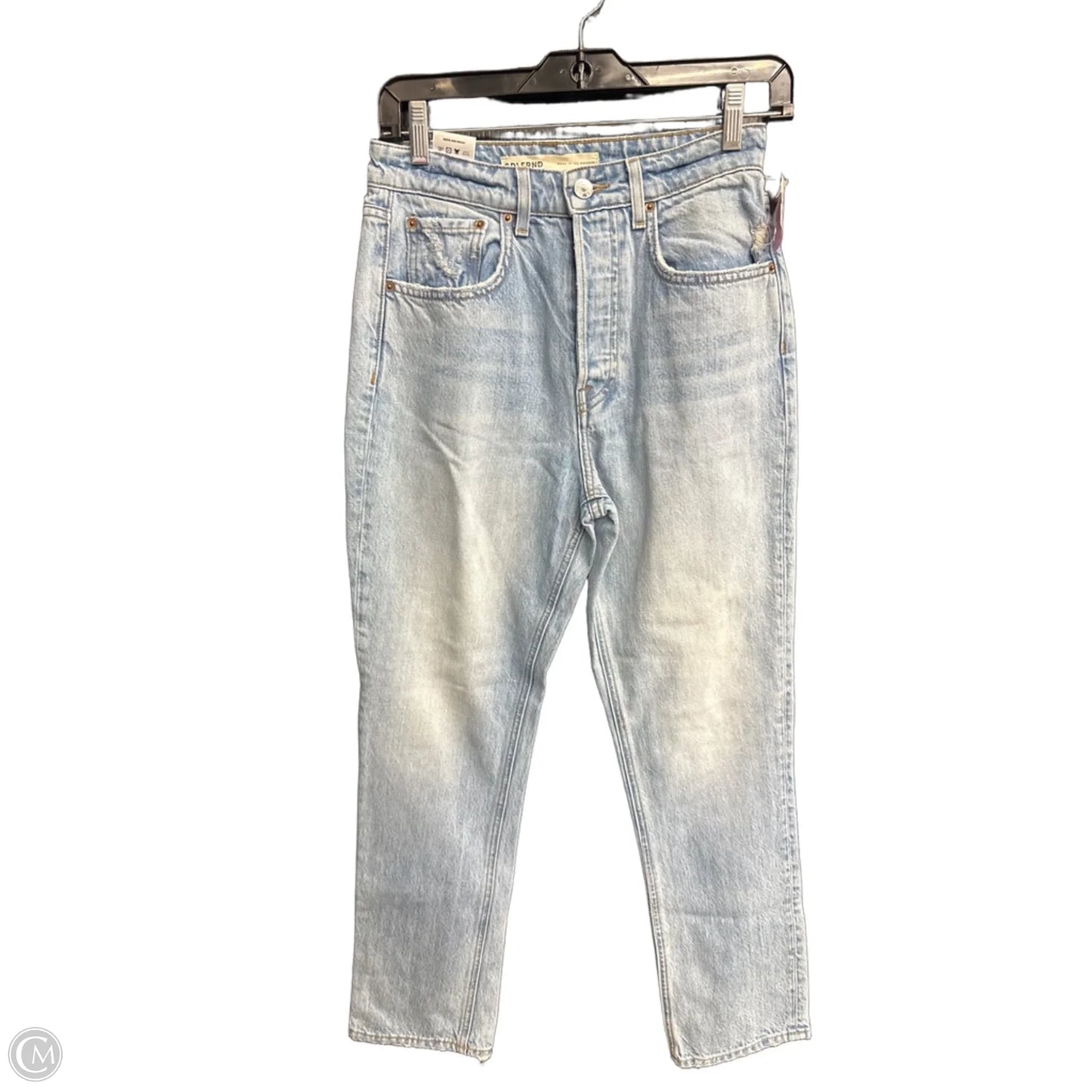 Jeans Straight By Clothes Mentor In Blue Denim, Size: 2