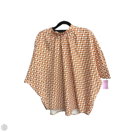 Top Short Sleeve By Clothes Mentor In Brown & White, Size: S