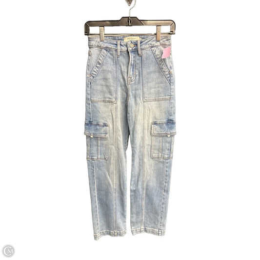 Jeans Wide Leg By Hidden In Blue Denim, Size: 0