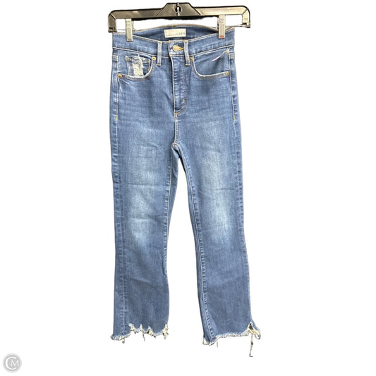 Jeans Skinny By Loft In Blue Denim, Size: 0p