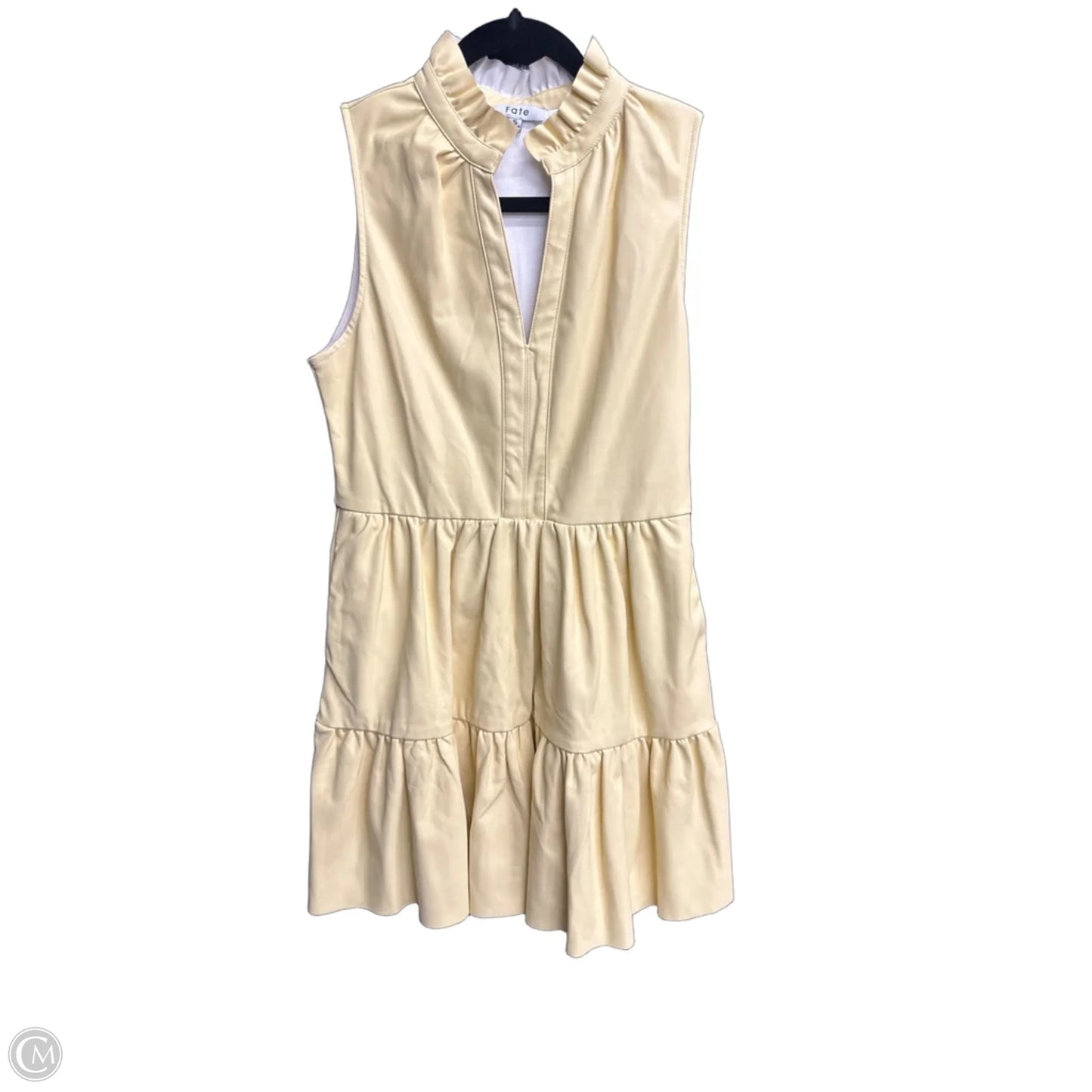 Dress Casual Short By Fate In Yellow, Size: S