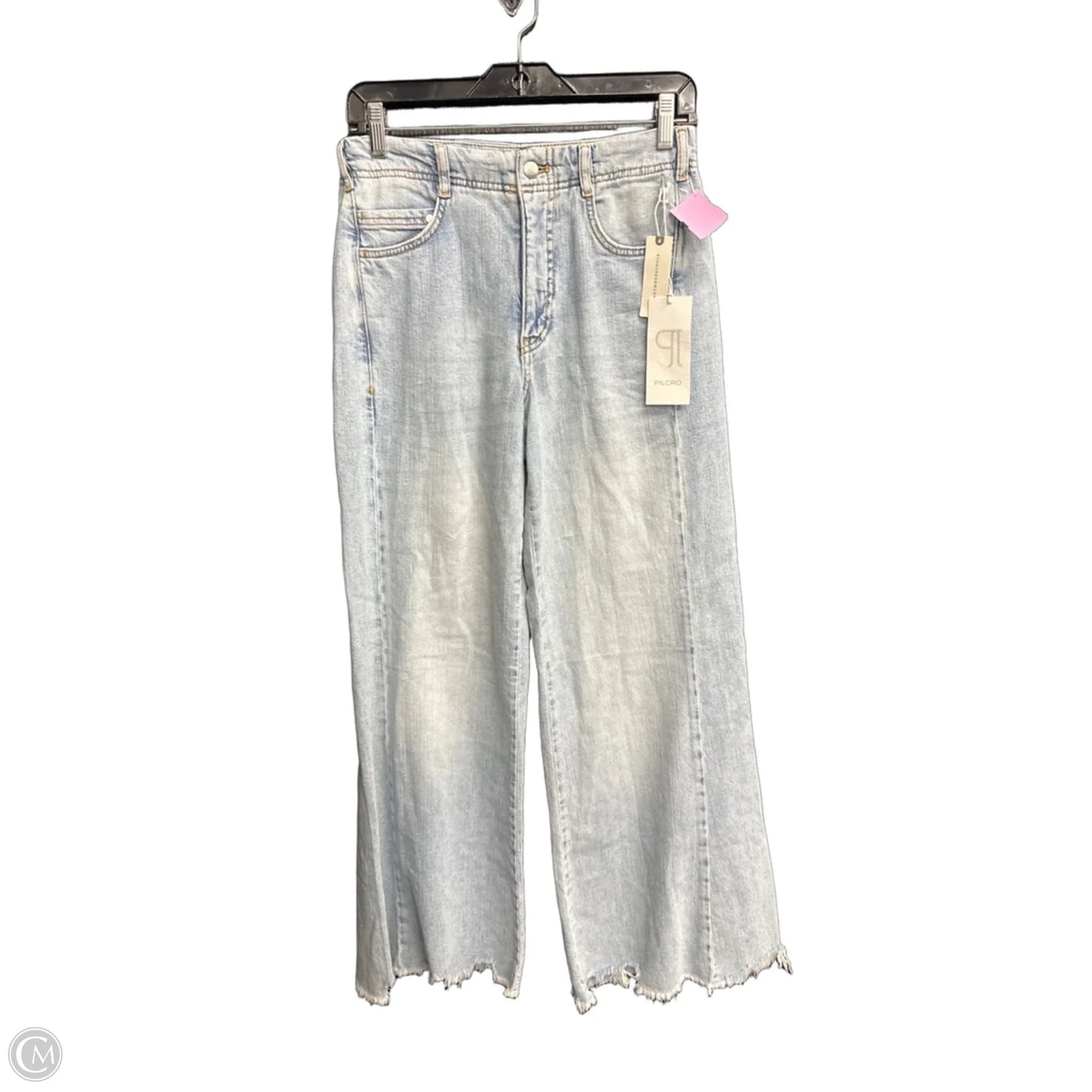 Jeans Wide Leg By Pilcro In Blue Denim, Size: 0