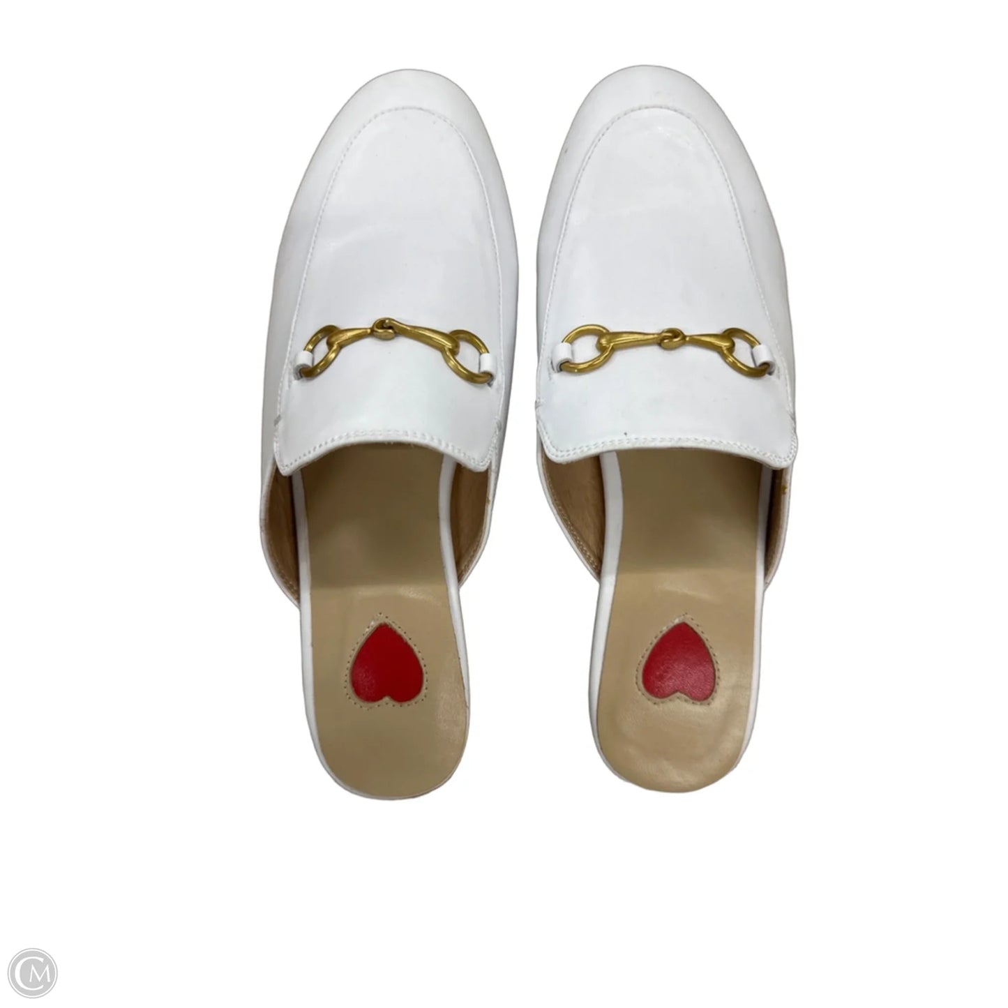 Shoes Flats By Clothes Mentor In White, Size: 6.5