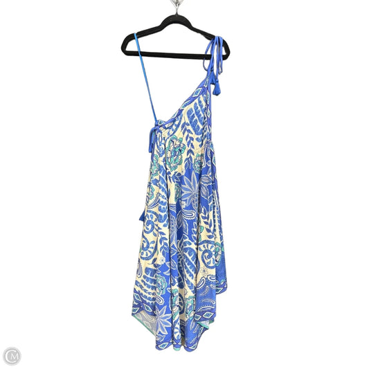 Dress Casual Maxi By Vici In Blue & White, Size: Xs