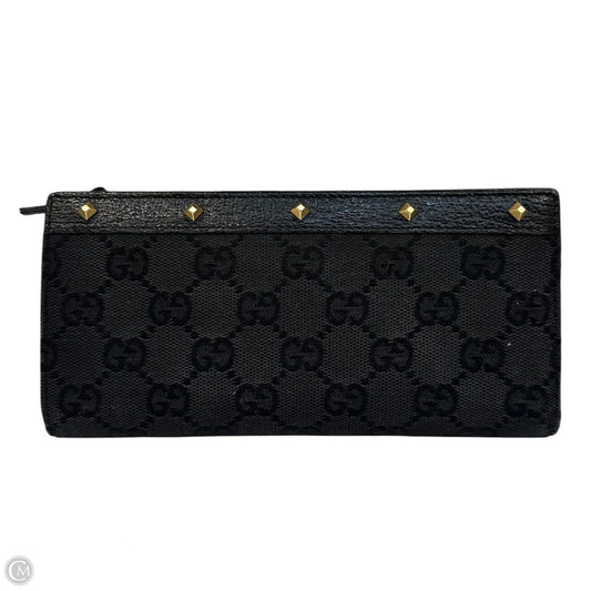 Wallet Luxury Designer By Gucci, Size: Small