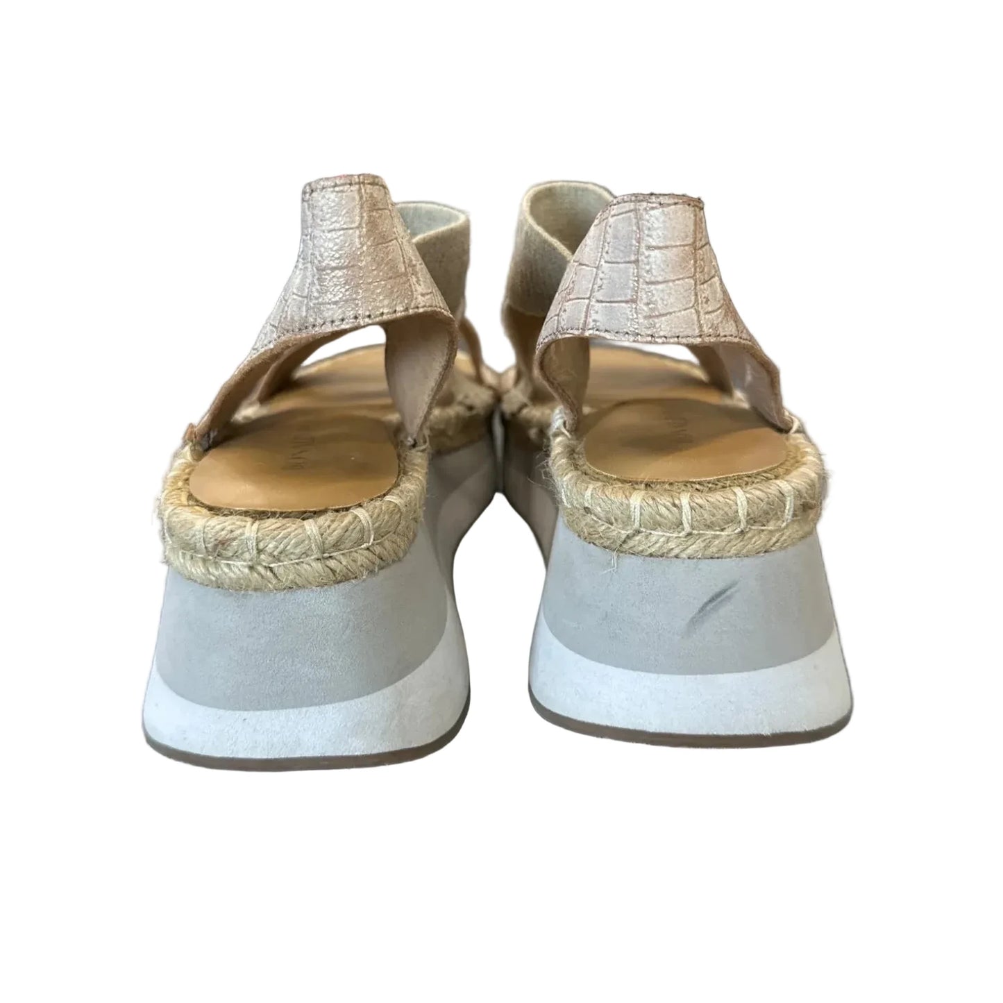 Shoes Heels Wedge By Donald Pliner In Beige, Size: 8.5
