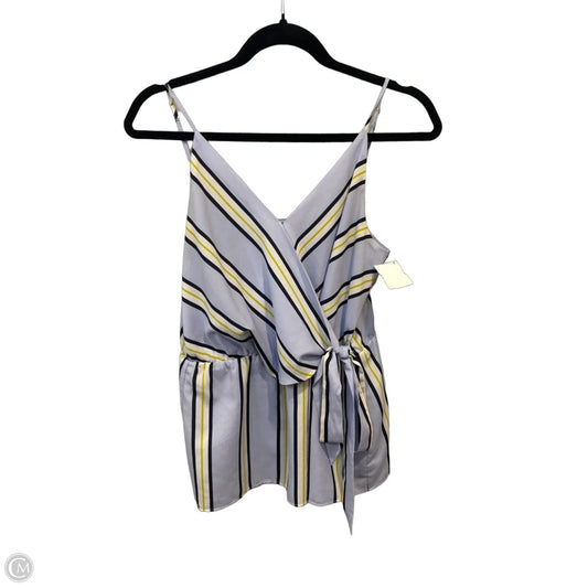 Top Sleeveless By Banana Republic In Striped Pattern, Size: S
