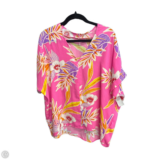 Top Sleeveless By Jodifl In Pink, Size: M