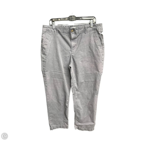 Pants Chinos & Khakis By Loft In Grey, Size: 14
