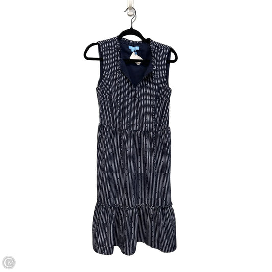 Dress Casual Midi By Draper James In Navy, Size: S