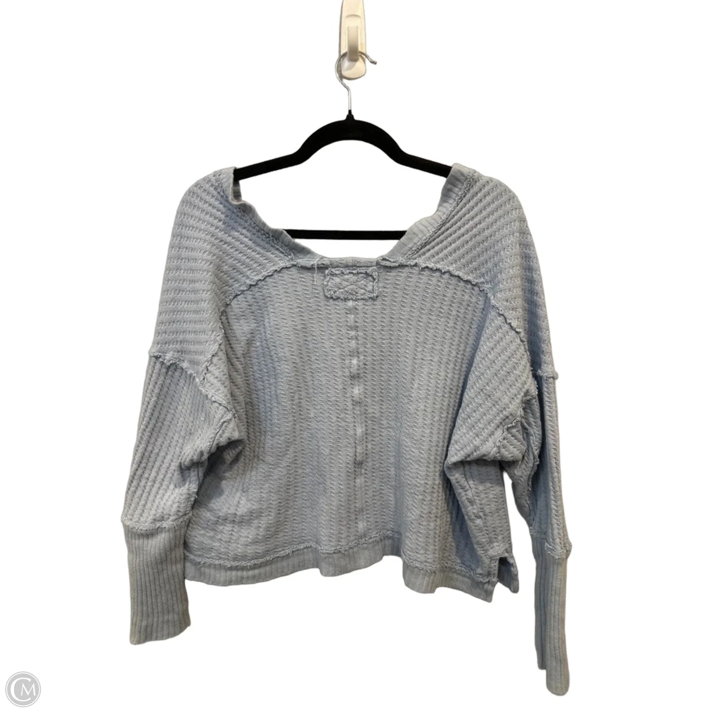 Top Long Sleeve By We The Free In Blue, Size: S