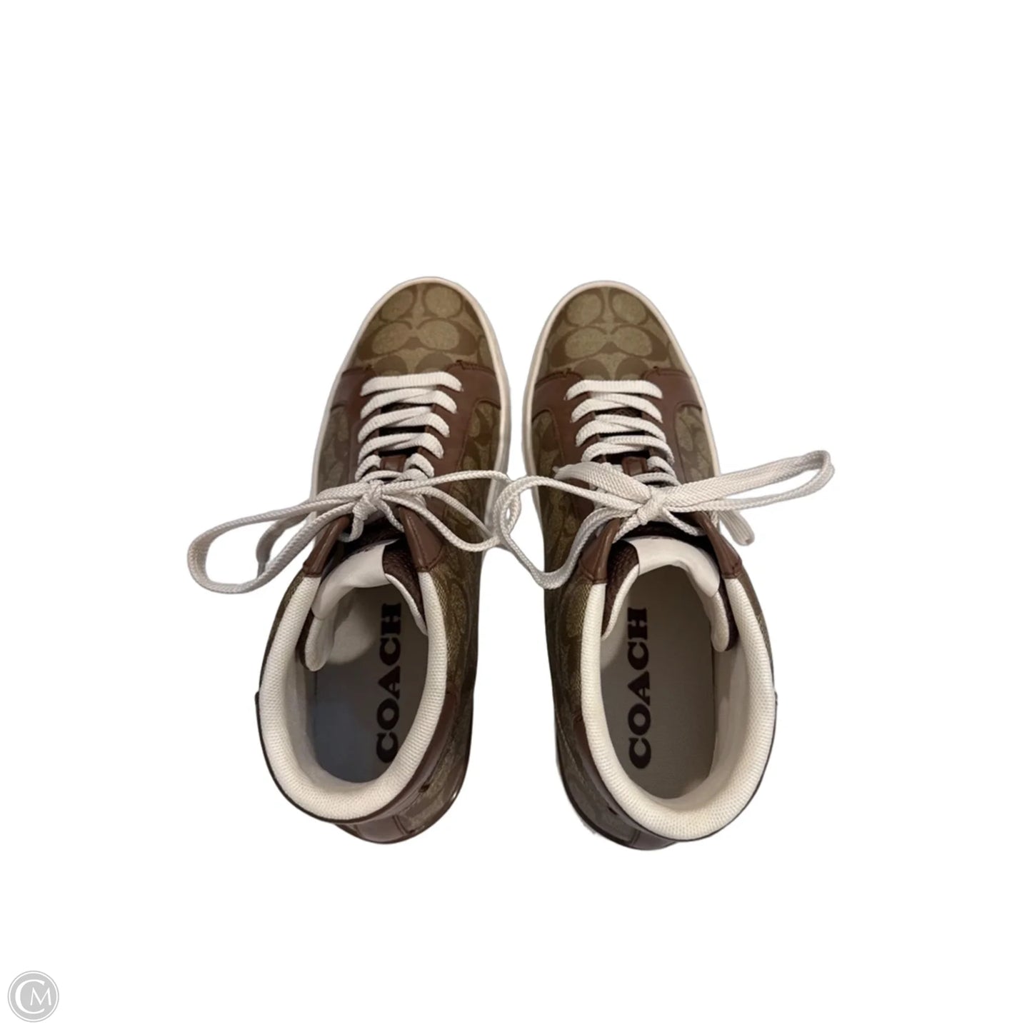 Shoes Designer By Coach In Brown, Size: 11.5
