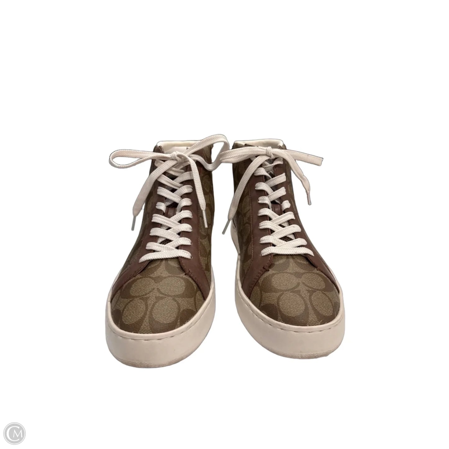 Shoes Designer By Coach In Brown, Size: 11.5