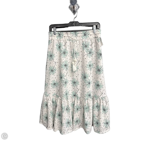 Skirt Midi By Cato In Floral Print, Size: 6
