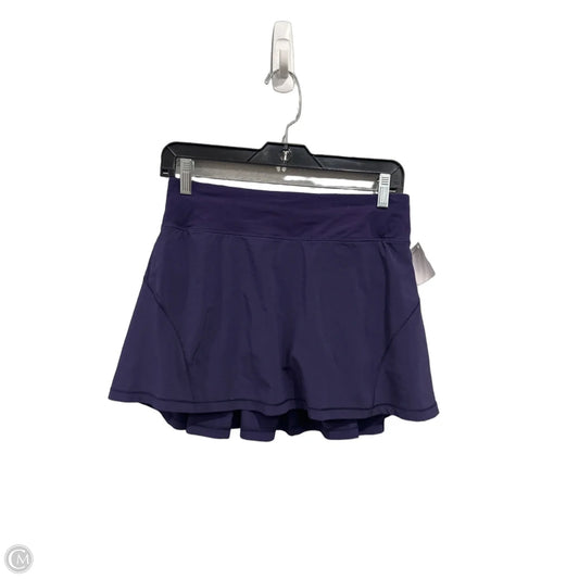 Athletic Skort By Lululemon In Purple, Size: S
