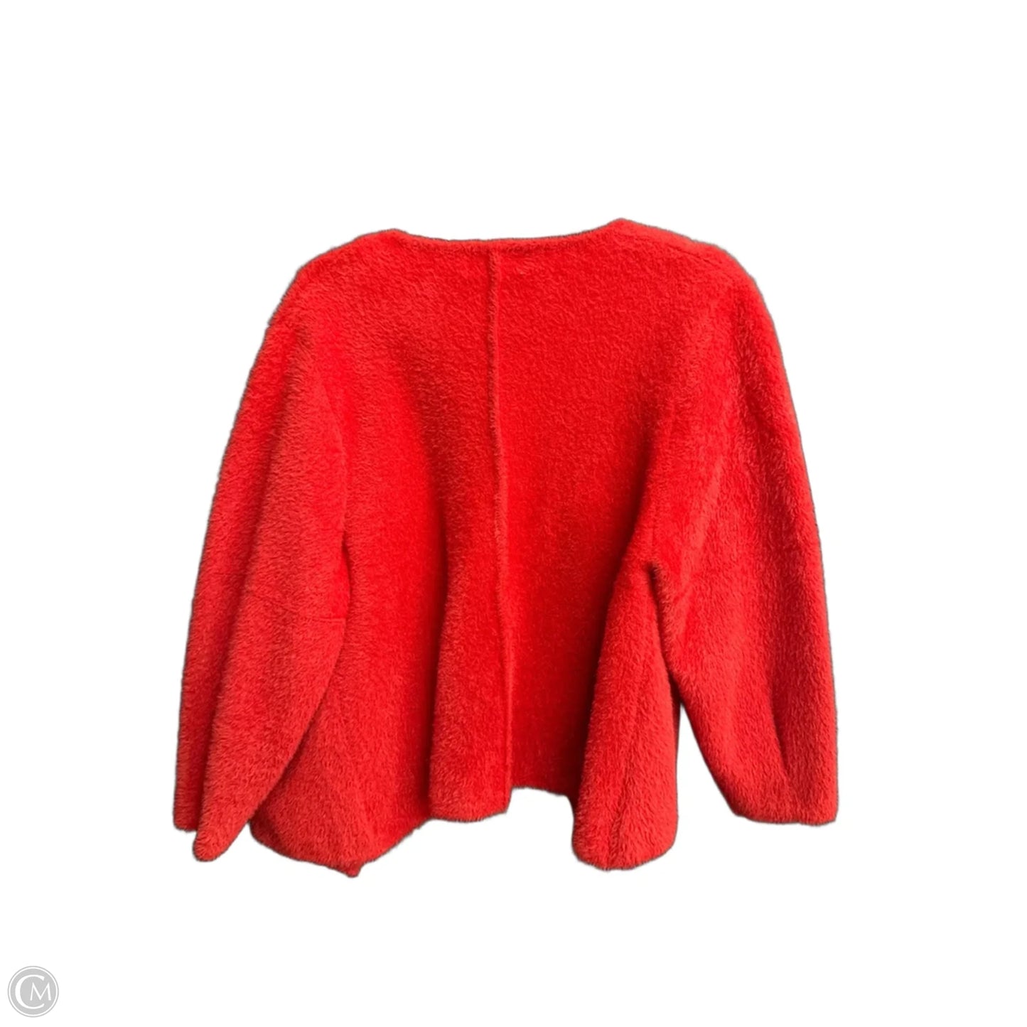 Cardigan By Joan Vass In Red, Size: L