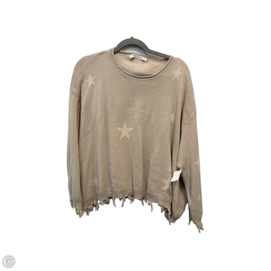 Sweater By Clothes Mentor In Cream, Size: M