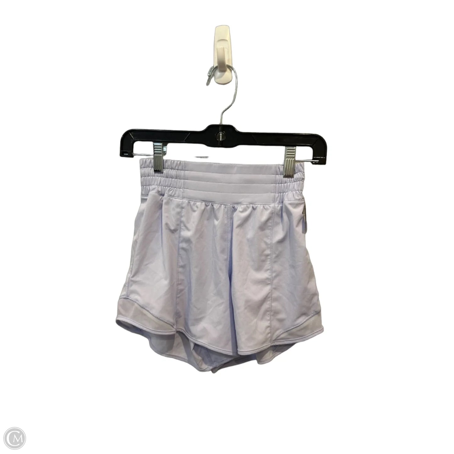 Athletic Shorts By Lululemon In Purple, Size: Xs
