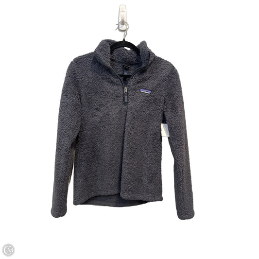 Sweatshirt Collar By Patagonia In Grey, Size: S