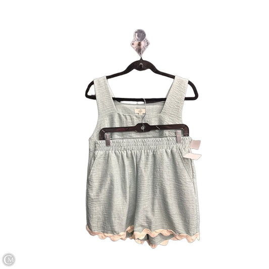 Shorts Set By Entro In Green, Size: M