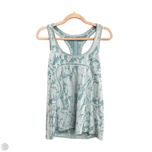 Athletic Tank Top By Lululemon In Green, Size: L