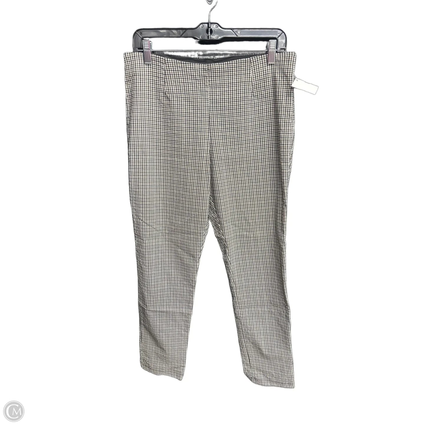 Pants Dress By Calvin Klein In Plaid Pattern, Size: 12