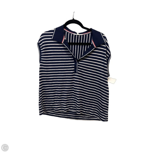Top Sleeveless By Jane And Delancey In Striped Pattern, Size: L