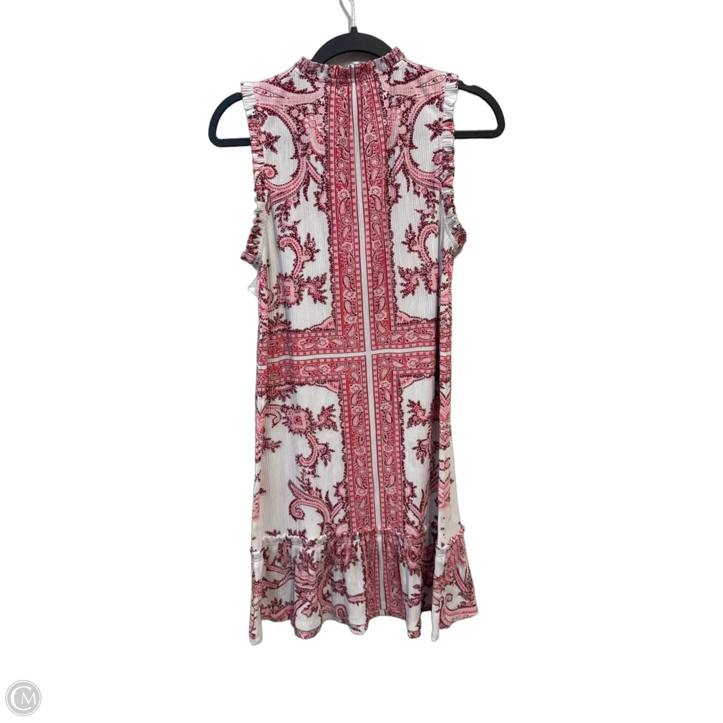 Dress Casual Short By Michael By Michael Kors In Pink & Red, Size: M