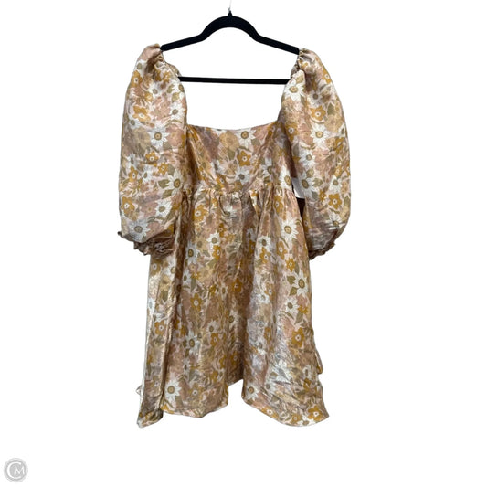 Dress Casual Short By Judith March In Floral Print, Size: M