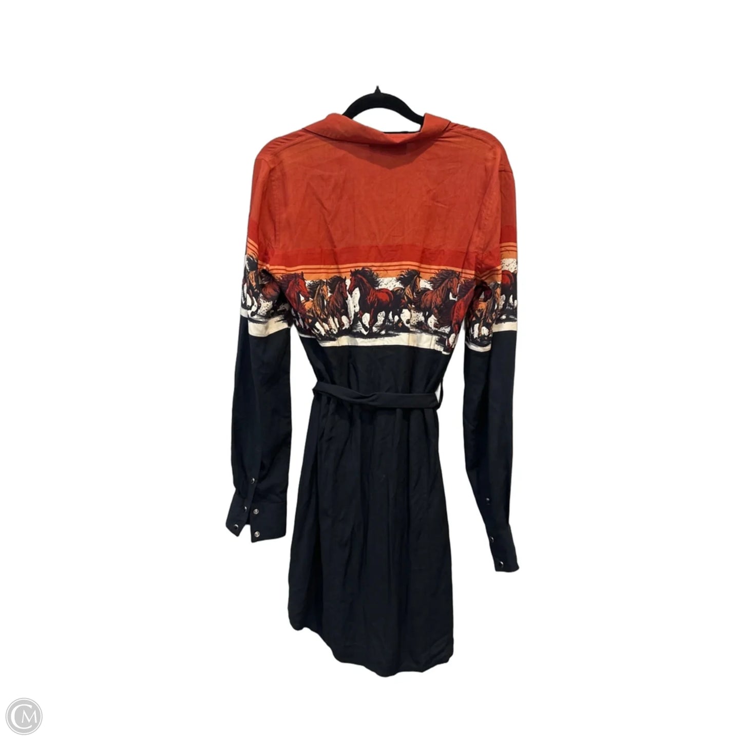 Dress Casual Short By Clothes Mentor In Orange, Size: S