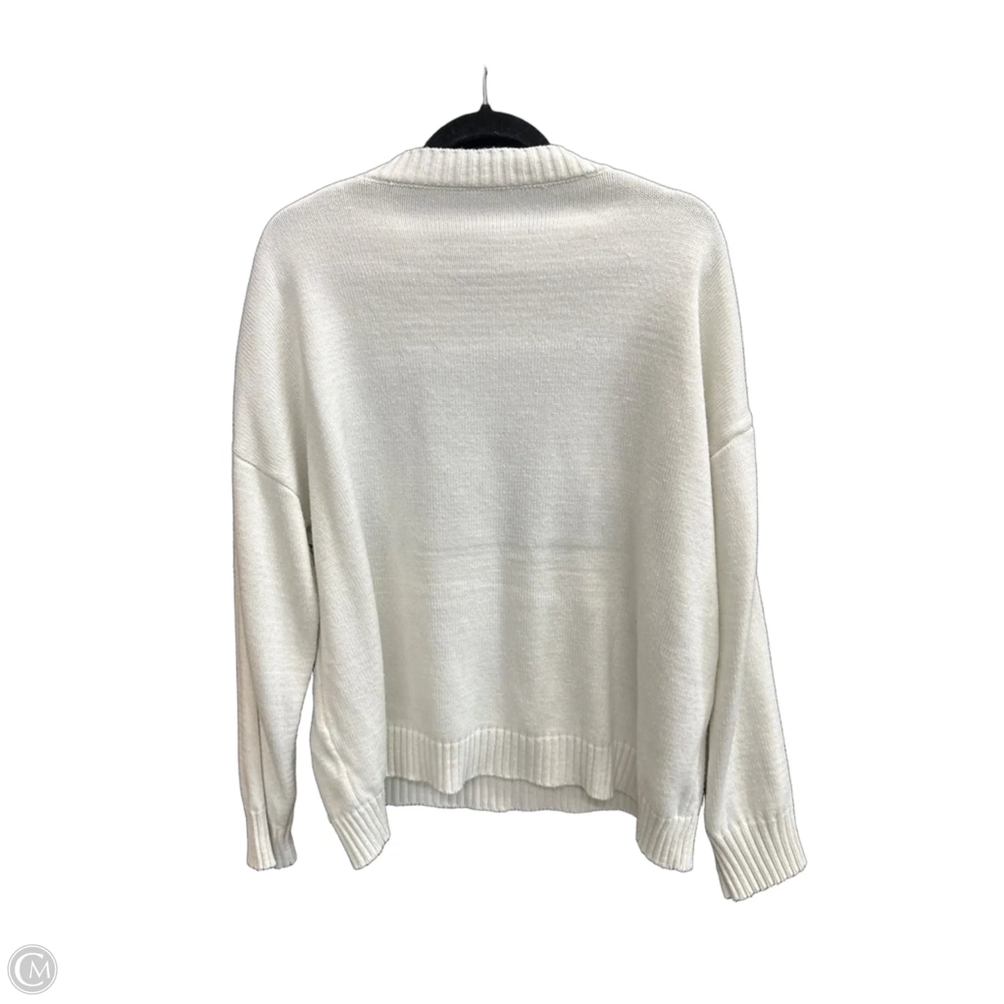 Sweater By Clothes Mentor In Blue Red & White, Size: Xl