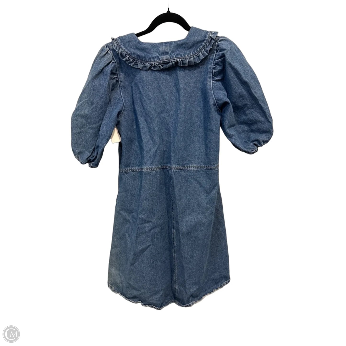 Dress Casual Short By Clothes Mentor In Blue Denim, Size: S