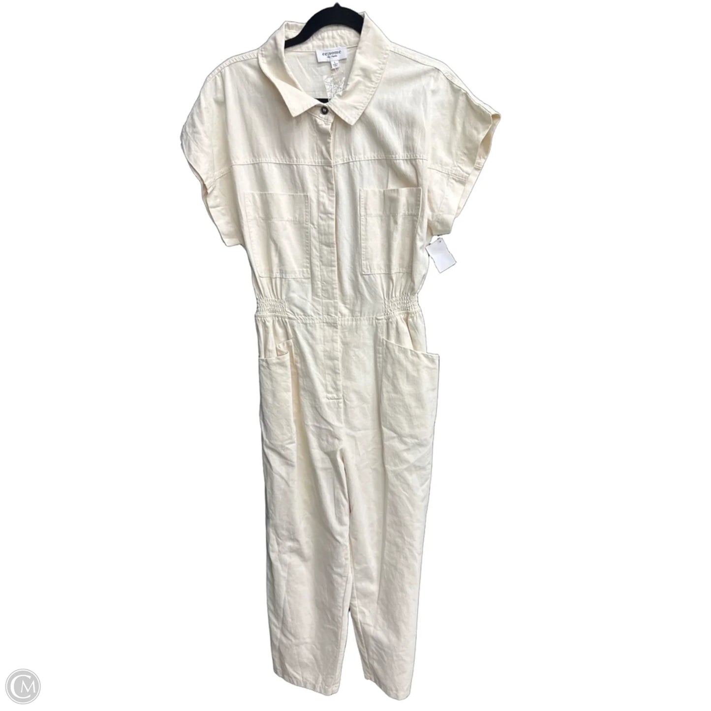 Jumpsuit By Eesome In Cream, Size: L