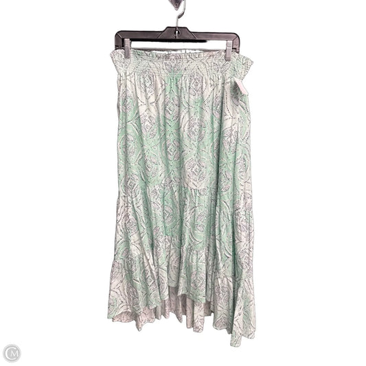 Skirt Maxi By Lc Lauren Conrad In Green, Size: 12