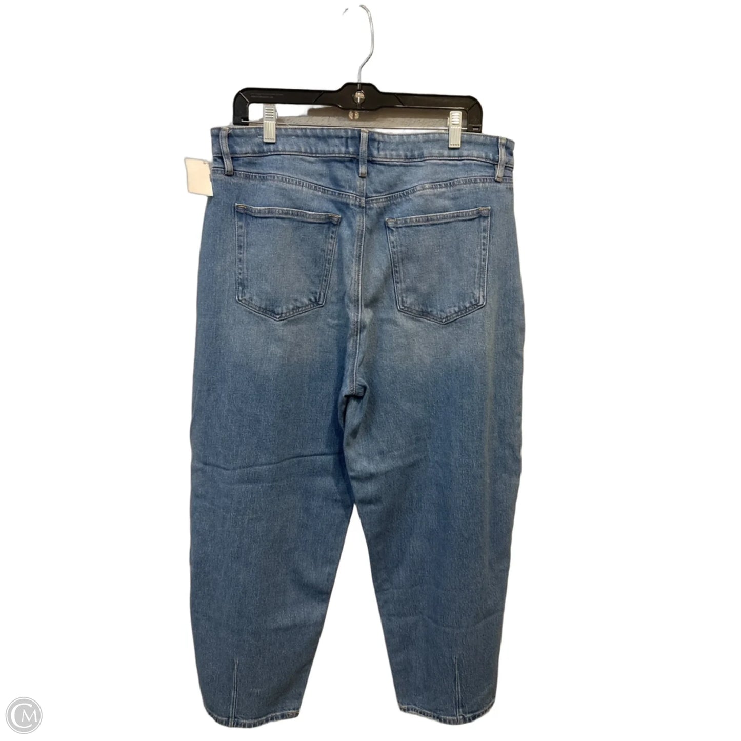 Jeans Wide Leg By Loft In Blue Denim, Size: 12
